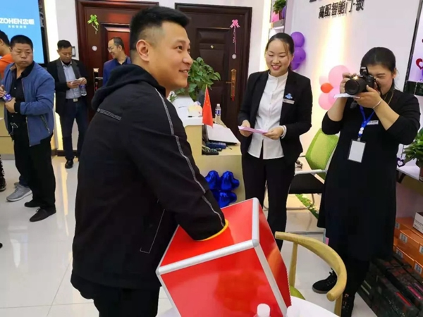 忠恒智能門鎖石家莊旗艦店開門紅 忠恒智能門鎖石家莊旗艦店開門紅
