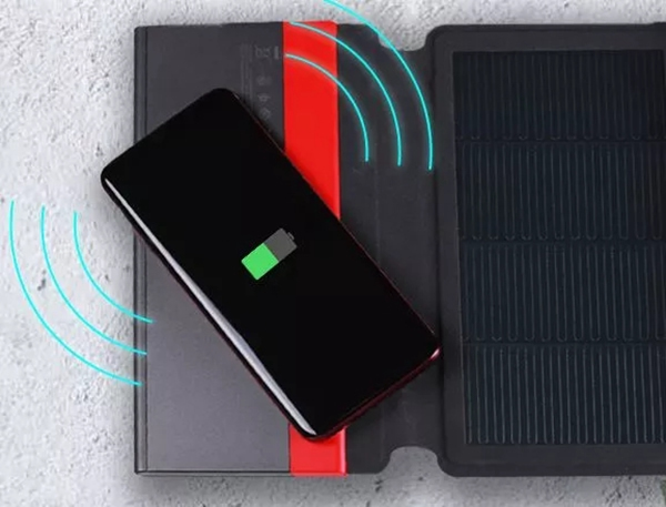 用了漢能儲能發電光紙，讓你一招治好手機電量恐懼癥！