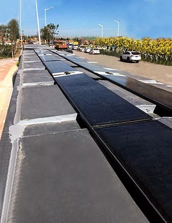 漢能智慧公交站臺再落一城，助力天津中新生態城建設