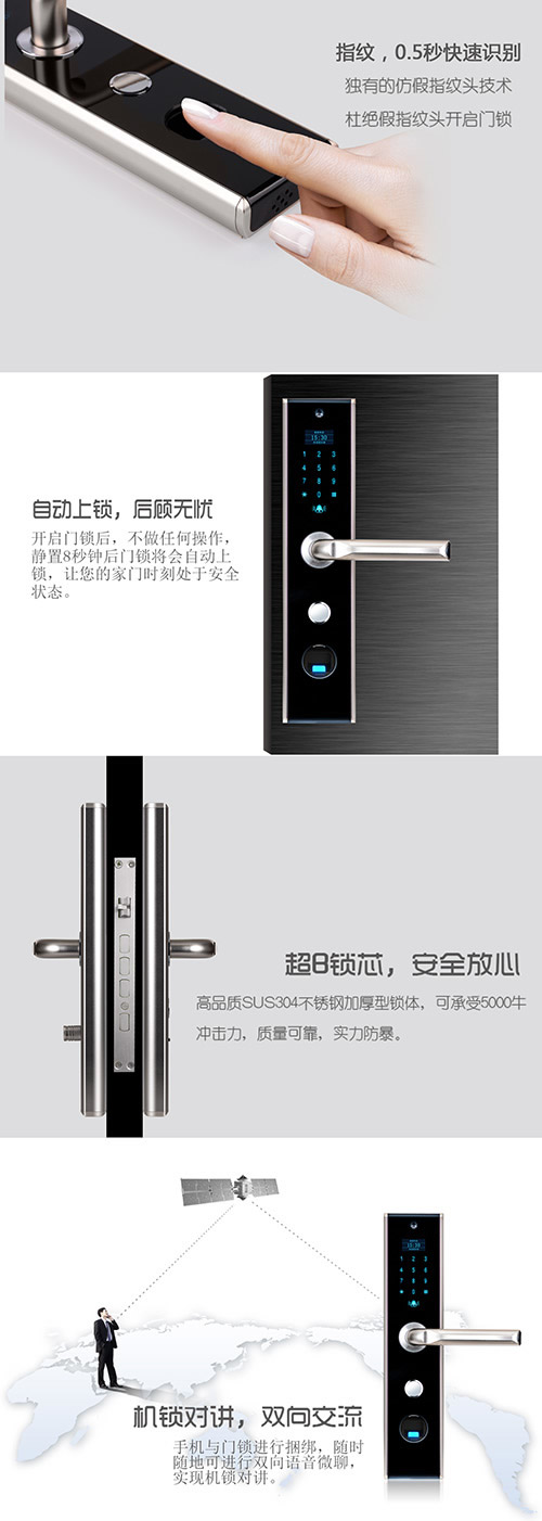 德犬手機門鎖是如何體現其人性化、智能化的? 德犬手機門鎖是如何體現其人性化、智能化的?
