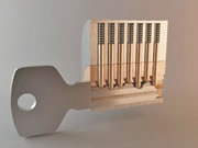 德犬手機門鎖,開這樣的鎖需要280分鐘以上