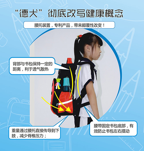 德犬安全減壓書(shū)包,讓孩子輕輕松松上學(xué)去! 德犬安全減壓書(shū)包,讓孩子輕輕松松上學(xué)去!