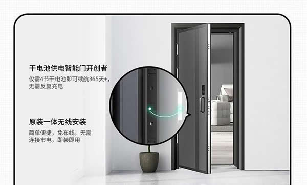 去未來不用時光機(jī),天能智能門就能開啟科技未來