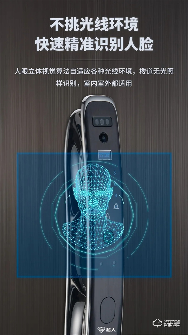 新品|超人3D人臉智能鎖,刷臉即秒開?開啟智能新時(shí)代 新品|超人3D人臉智能鎖,刷臉即秒開?開啟智能新時(shí)代