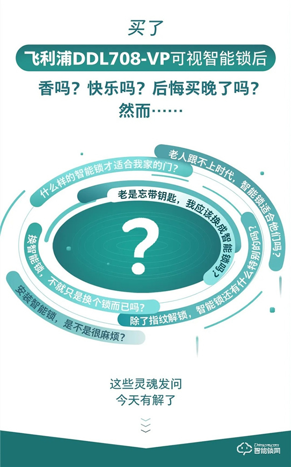 換了飛利浦DDL708-VP可視智能鎖，后悔了？