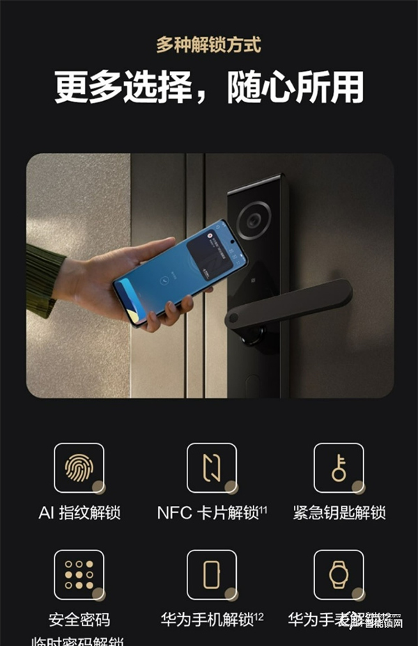 華為最便宜智能門鎖今日開售:限時(shí)8折 僅1099元 華為最便宜智能門鎖今日開售:限時(shí)8折 僅1099元