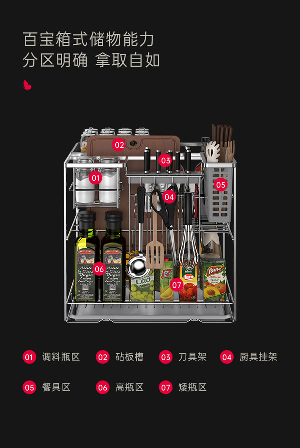 廚房拉籃經(jīng)典之作丨匯泰龍高端不銹鋼拉籃系列 廚房拉籃經(jīng)典之作丨匯泰龍高端不銹鋼拉籃系列