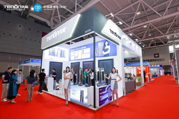 盛況來襲！天能驚艷出圈深圳建博會，掌靜脈智能門新品首秀即C位
