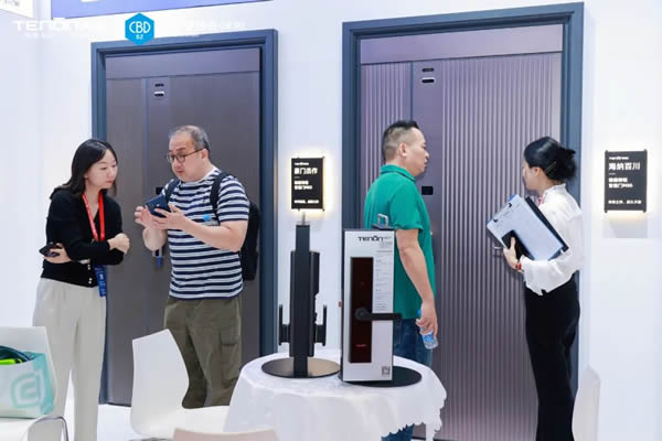盛況來襲！天能驚艷出圈深圳建博會，掌靜脈智能門新品首秀即C位