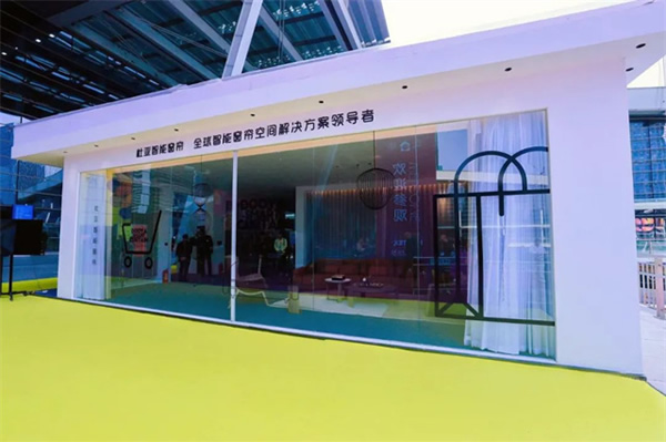 展會(huì)直擊 | 杜亞智能窗簾精彩亮相深圳家紡展，盛況空前