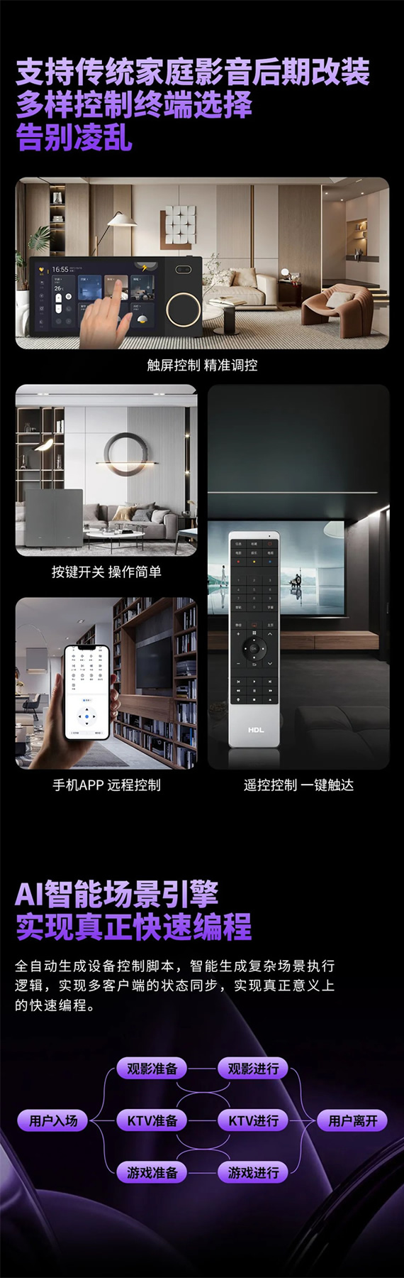 HDL簡壹影音中控,為萬千家庭開啟智能影音娛樂新時代 HDL簡壹影音中控,為萬千家庭開啟智能影音娛樂新時代