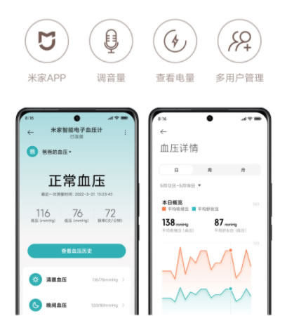 支持App同步!小米米家智能電子血壓計上架:眾籌價199元 支持App同步!小米米家智能電子血壓計上架:眾籌價199元