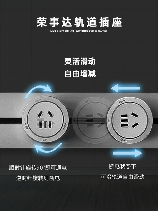 家居必備神器：榮事達智能軌道插座！_4