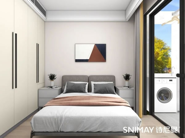 淺指智能鎖定制衣柜案例,輕奢玻璃配衣柜真的絕了_29