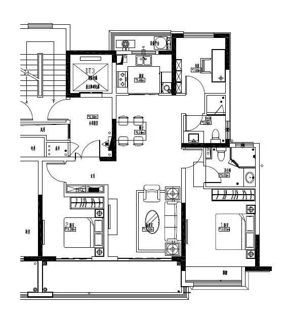 240㎡大平層這樣裝,從不交談的鄰居都來串門_1