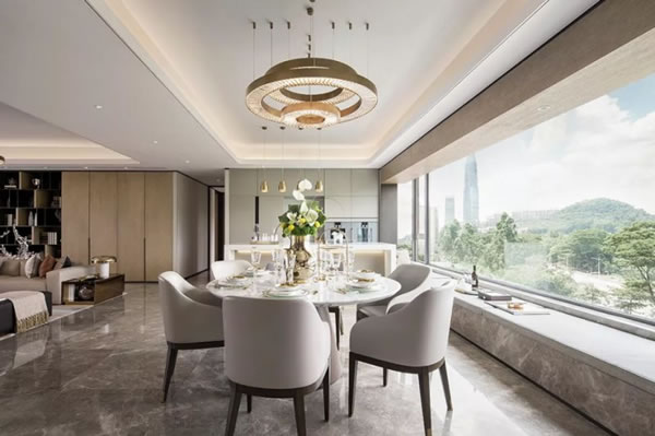 240㎡大平層這樣裝,從不交談的鄰居都來串門_10