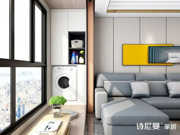 淺指智能鎖50個陽臺柜設計,滿足你所有需求足_13