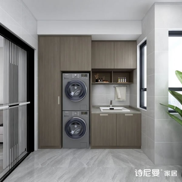 淺指智能鎖50個陽臺柜設計,滿足你所有需求足_16