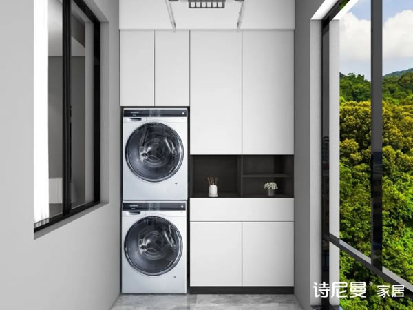 淺指智能鎖50個陽臺柜設計,滿足你所有需求足_18