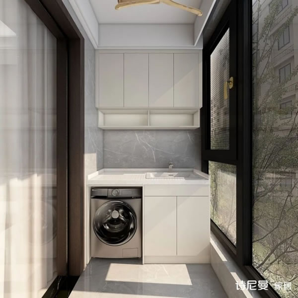 淺指智能鎖50個陽臺柜設計,滿足你所有需求足_26