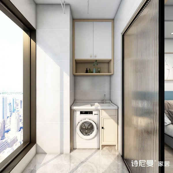 淺指智能鎖50個陽臺柜設計,滿足你所有需求足_29