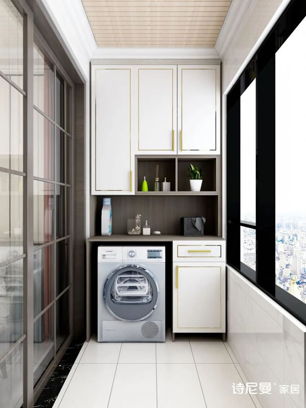 淺指智能鎖50個陽臺柜設計,滿足你所有需求足_30