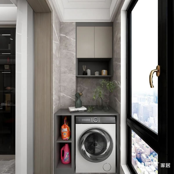 淺指智能鎖50個陽臺柜設計,滿足你所有需求足_35