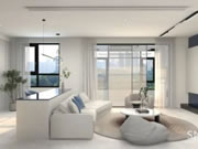 淺指智能鎖98㎡極簡兩居室,打造輕盈質感家居