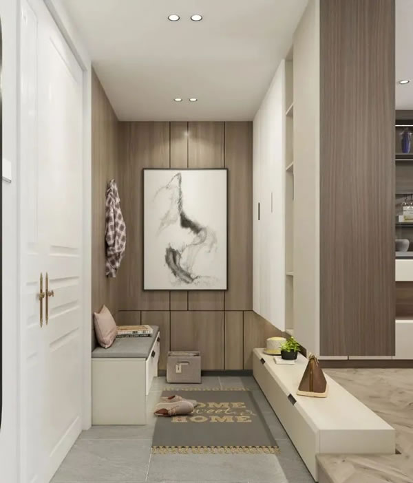淺指智能鎖玄關(guān)柜設(shè)計(jì),0.5㎡也能打造完美方案_1