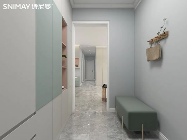 淺指智能鎖玄關(guān)柜設(shè)計(jì),0.5㎡也能打造完美方案_5