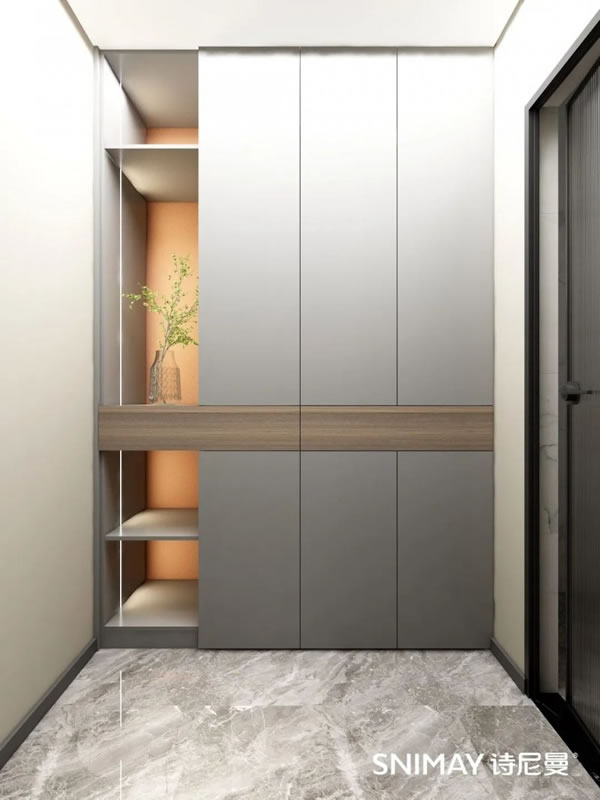 淺指智能鎖玄關(guān)柜設(shè)計(jì),0.5㎡也能打造完美方案_8
