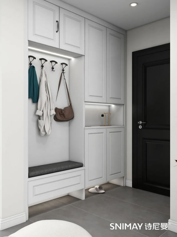 淺指智能鎖玄關(guān)柜設(shè)計(jì),0.5㎡也能打造完美方案_10