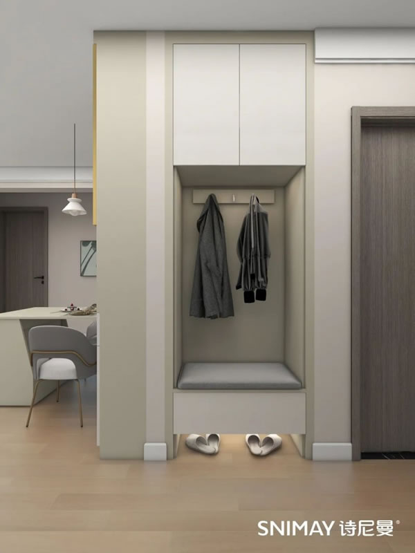 淺指智能鎖玄關(guān)柜設(shè)計(jì),0.5㎡也能打造完美方案_15