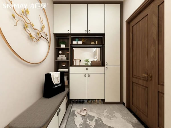 淺指智能鎖玄關(guān)柜設(shè)計(jì),0.5㎡也能打造完美方案_18